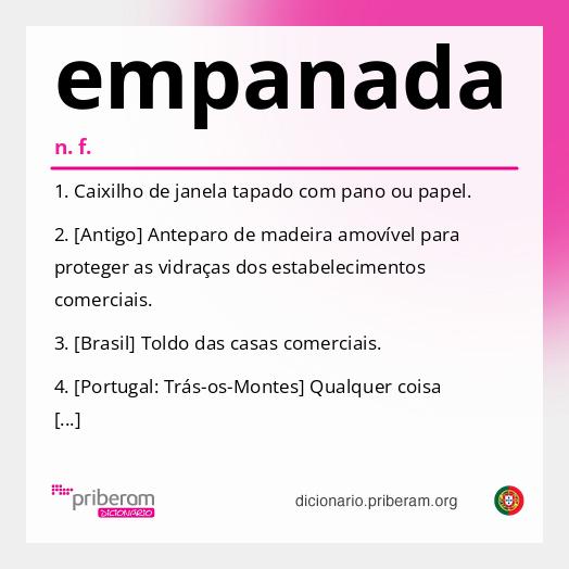 Significado de empanada